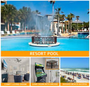 Walk to Rosemary, Resort Pool, Bikes, Beach Gear
