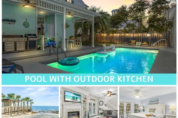 3 Min to Beach | Private Pool & Outdoor Kitchen - Image 1