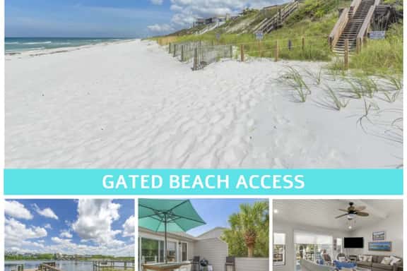 Steps to Gated Beach Access, Heart of 30A - Image 1
