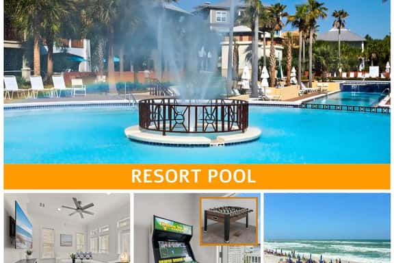 Walk to Rosemary, Resort Pool, Bikes, Beach Gear - Image 1