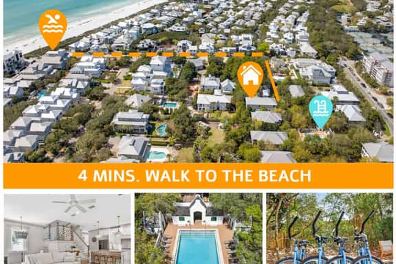 Luxe Beach House: Steps to Rosemary-Beach-Pool - Image 1