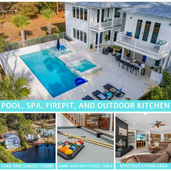 Lakefront Retreat: Heated Pool/Spa, 5-Min to Beach - Image 1